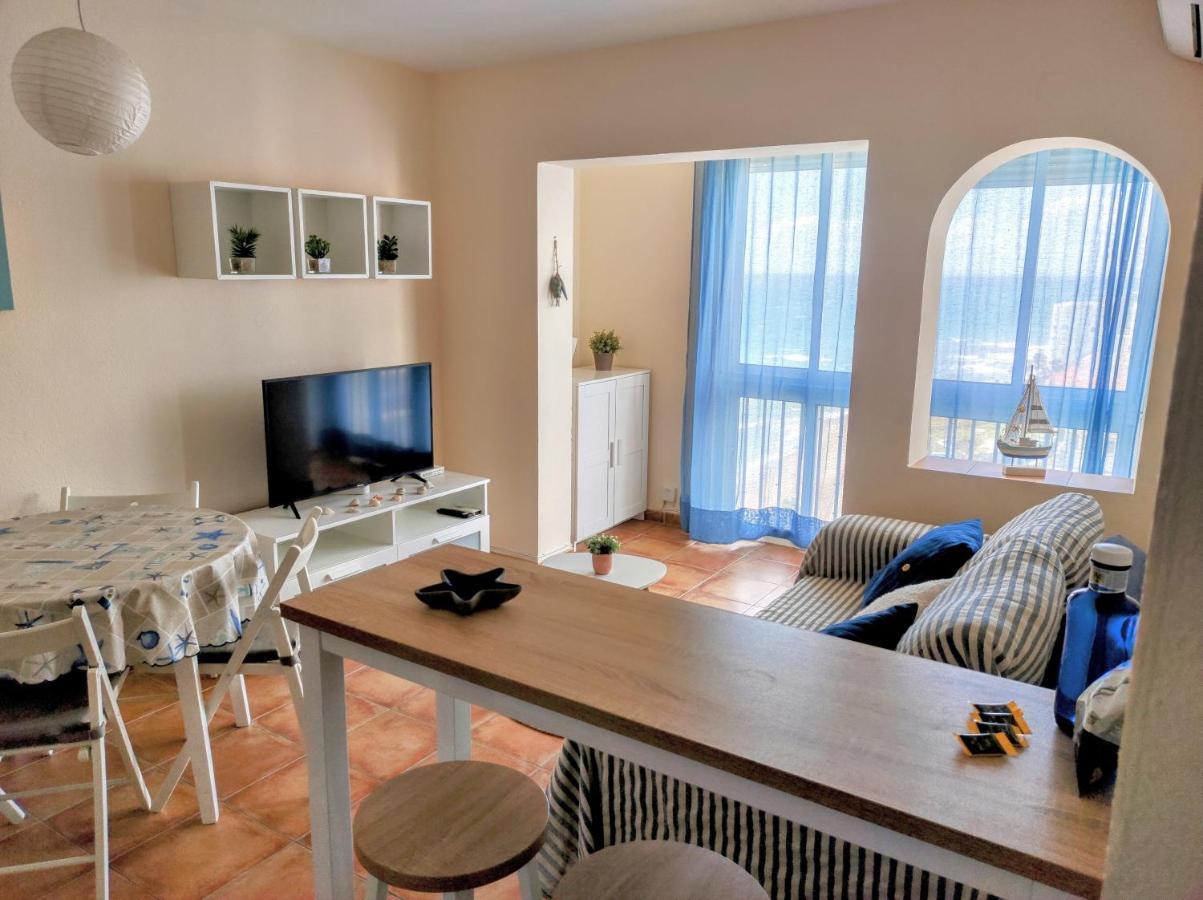 Apartamento Mar Azul, Primera Linea De Playa Sitio de Calahonda Kültér fotó