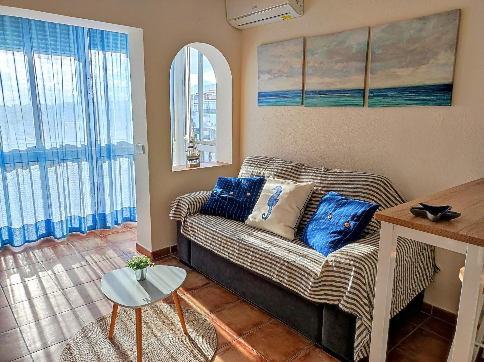Apartamento Mar Azul, Primera Linea De Playa Sitio de Calahonda Kültér fotó