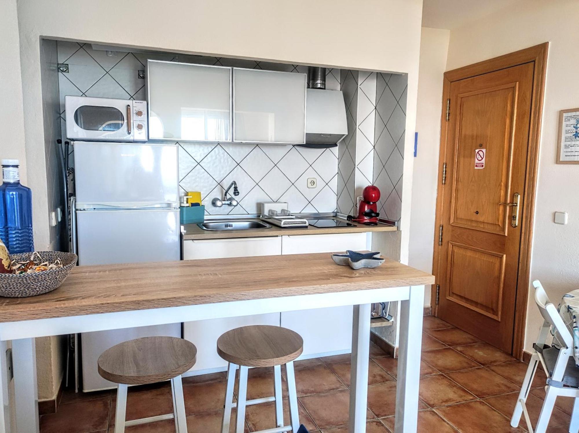 Apartamento Mar Azul, Primera Linea De Playa Sitio de Calahonda Kültér fotó